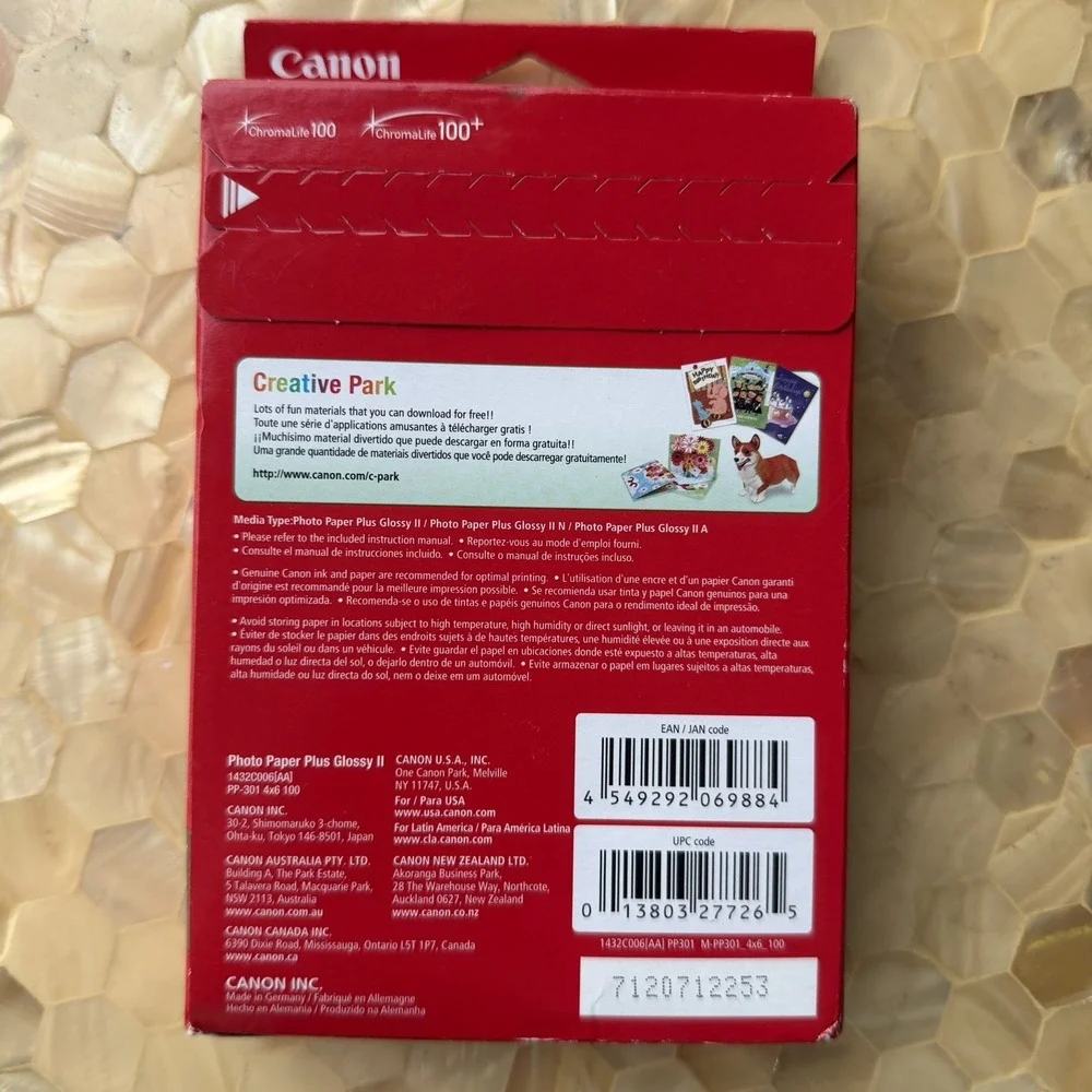 Canon Photo Paper Plus Glossy II 5